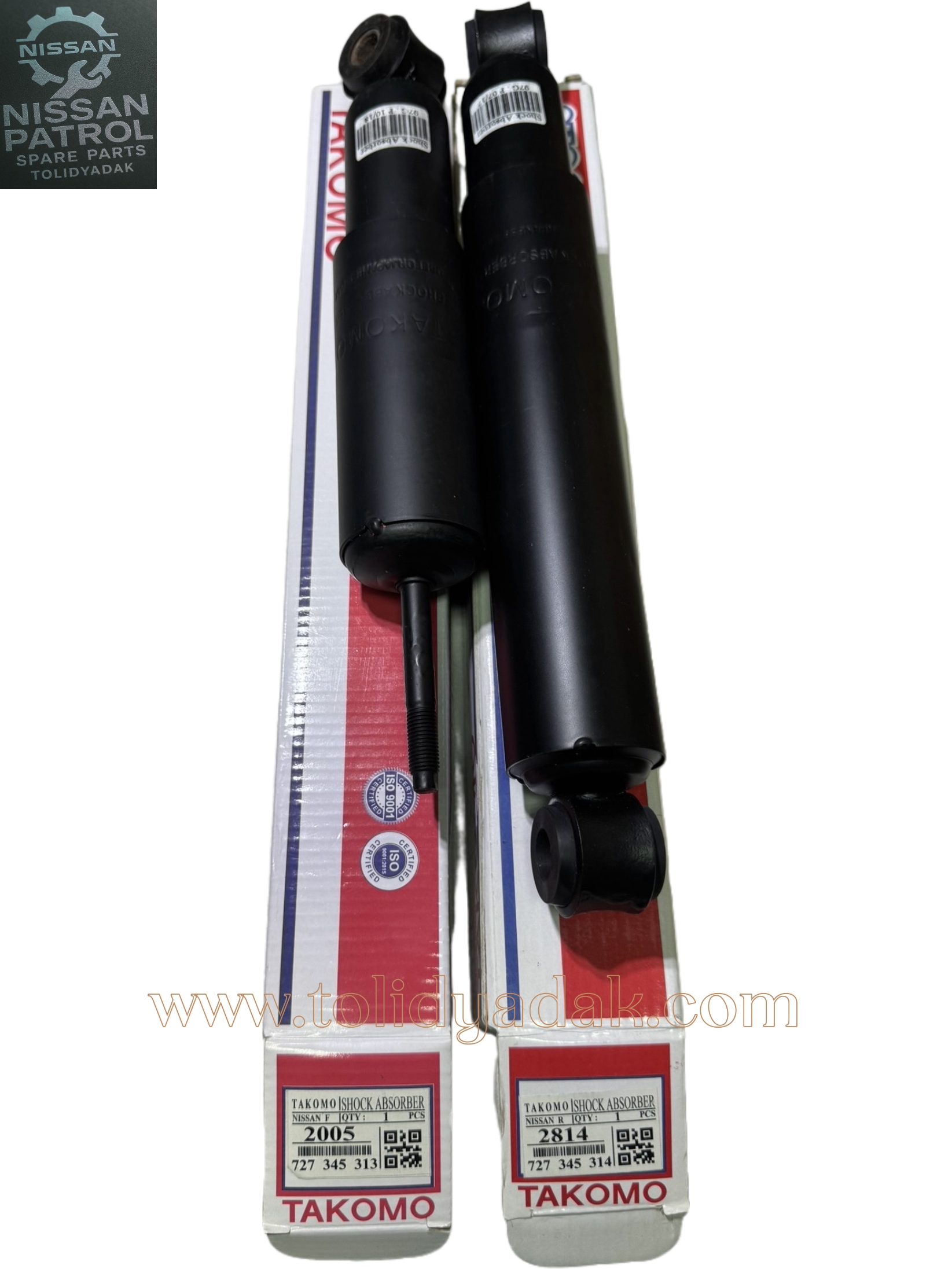 کمک فنر نیسان پیکاپ مدل تاکومو (چینی)